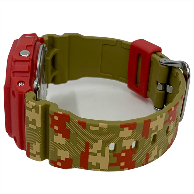 CASIO×SUPER MARIO BROTHERS G-SHOCK 腕時計 DW-5600SMB-4JR 20気圧防水 カシオ×スーパーマリオブラザーズ 【101062248006】