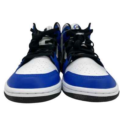 未使用品 紙タグ付き NIKE ウィメンズ エアジョーダン1 ミッド "シスターフッド CV0152-401 ブルー 26.5cm 箱 替え紐付き 【101062256002】