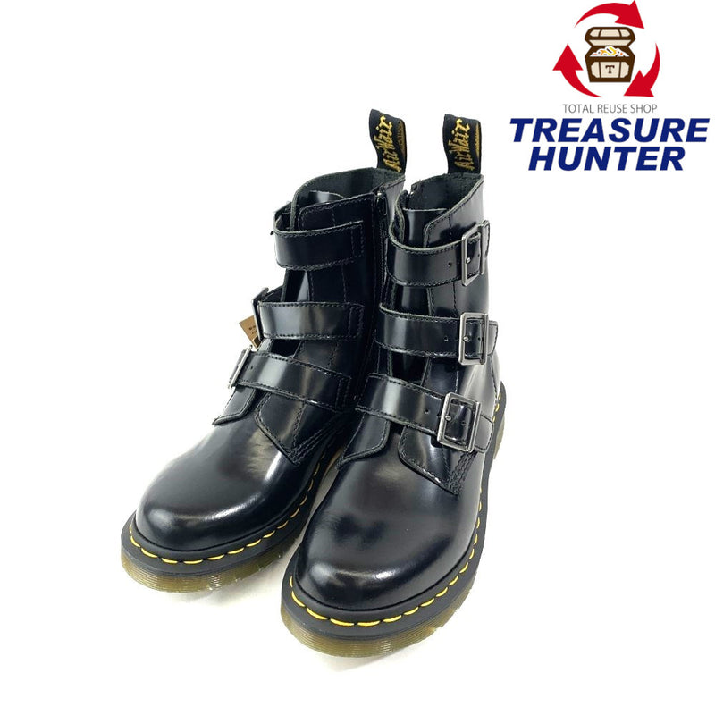 Dr.Martens(ドクターマーチン) ブレイク ベルトブーツ 13665001 サイズUK6 25cm相当 ブラック タグ付 メンズ シューズ 【101062263003】