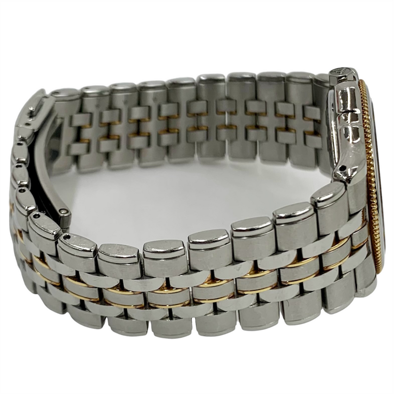 SEIKO CREDOR パシフィーク クォーツ 腕時計 8J81-6B60 GCAR034 18KT+SS/SS 白文字盤 セイコー クレドール 【101062344006】