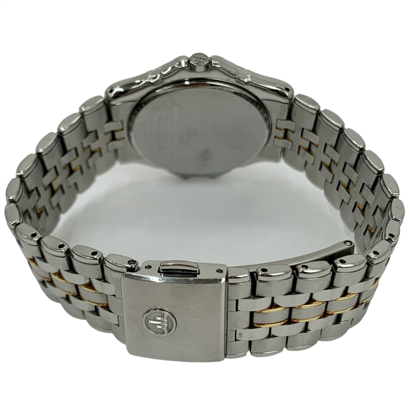 SEIKO CREDOR パシフィーク クォーツ 腕時計 8J81-6B60 GCAR034 18KT+SS/SS 白文字盤 セイコー クレドール 【101062344006】