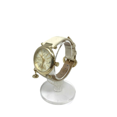 Vivienne Westwood(ヴィヴィアンウエストウッド) 腕時計 オーブ クォーツ ホワイト×ゴールド VV006WHWH レディース 【101062542005】