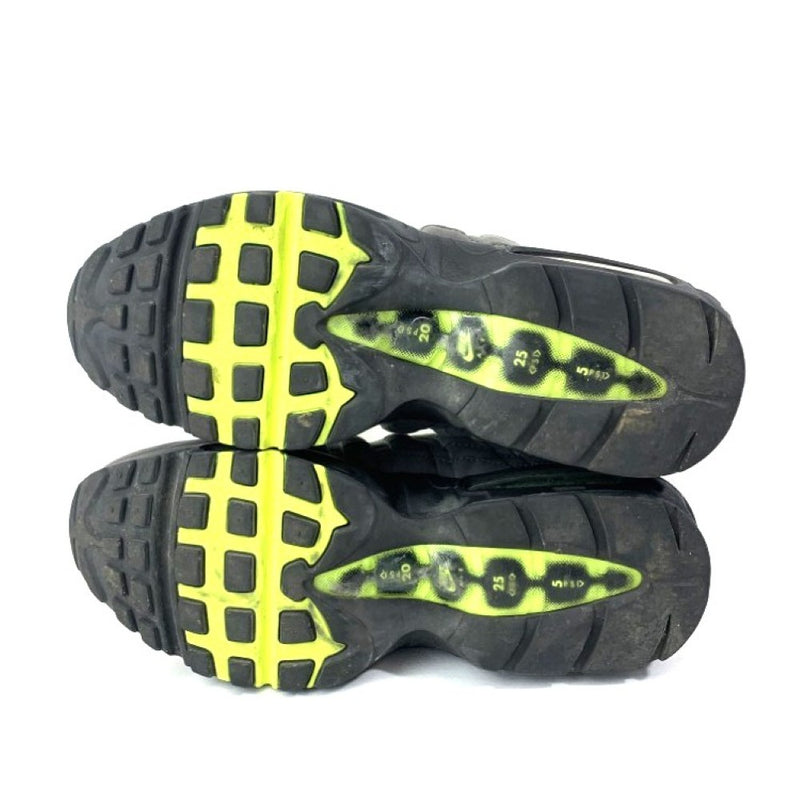 NIKE(ナイキ) AIR MAX95 オリジナル 554970-071  BLACK/VOLT-ASH イエローグラデーション 26.5cm メンズ スニーカー 【101062607003】