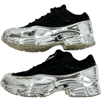 Raf Simons×adidas Ozweego EE7944 サイズ27cm ブラック×シルバーメタリック 19年コラボ ラフ シモンズ×アディダス 【101062662008】