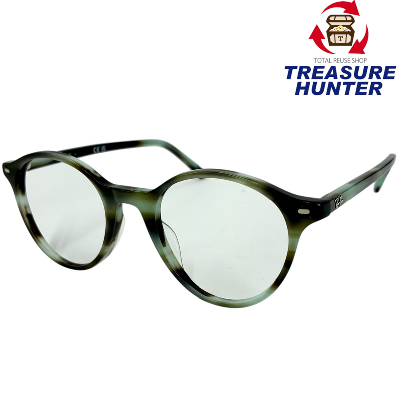 Ray-Ban RB 5430F BERNARD サングラスフレーム 8356 51□21 145 ポリッシュストライプグリーン レイバン 【101062712008】