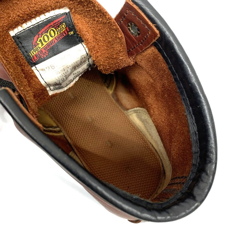 RED WING(レッドウィング) 100周年記念モデル ベックマン レースアップブーツ サイズ7 25ｃｍ相当 ブラウン レザー 8282 メンズ シューズ 【101062740008】