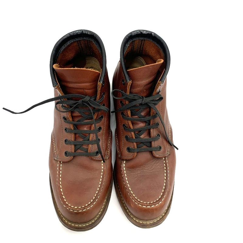 RED WING(レッドウィング) 100周年記念モデル ベックマン レースアップブーツ サイズ7 25ｃｍ相当 ブラウン レザー 8282 メンズ シューズ 【101062740008】