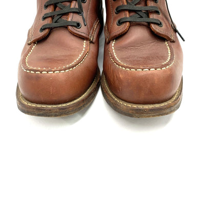 RED WING(レッドウィング) 100周年記念モデル ベックマン レースアップブーツ サイズ7 25ｃｍ相当 ブラウン レザー 8282 メンズ シューズ 【101062740008】