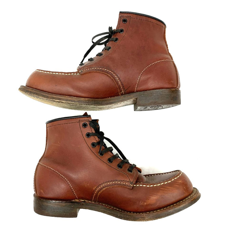 RED WING(レッドウィング) 100周年記念モデル ベックマン レースアップブーツ サイズ7 25ｃｍ相当 ブラウン レザー 8282 メンズ シューズ 【101062740008】