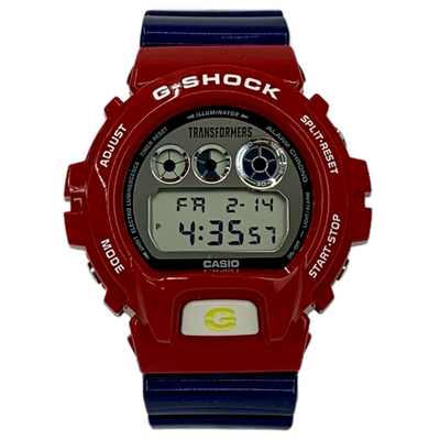 CASIO×TRANSFORMERS G-SHOCK DW-6900TF マスターオプティマスプライム レゾナントモード ショックレジスト クォーツ 20気圧防水 カシオ×トランスフォーマー 【101062762008】