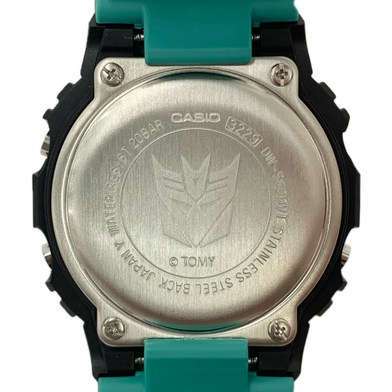 CASIO×TRANSFORMERS G-SHOCK DW-5600TF マスターネメシスプライムレゾナントモード ショックレジスト クォーツ 20気圧防水 カシオ×トランスフォーマー 【101062763008】