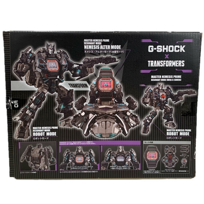 CASIO×TRANSFORMERS G-SHOCK DW-5600TF マスターネメシスプライムレゾナントモード ショックレジスト クォーツ 20気圧防水 カシオ×トランスフォーマー 【101062763008】