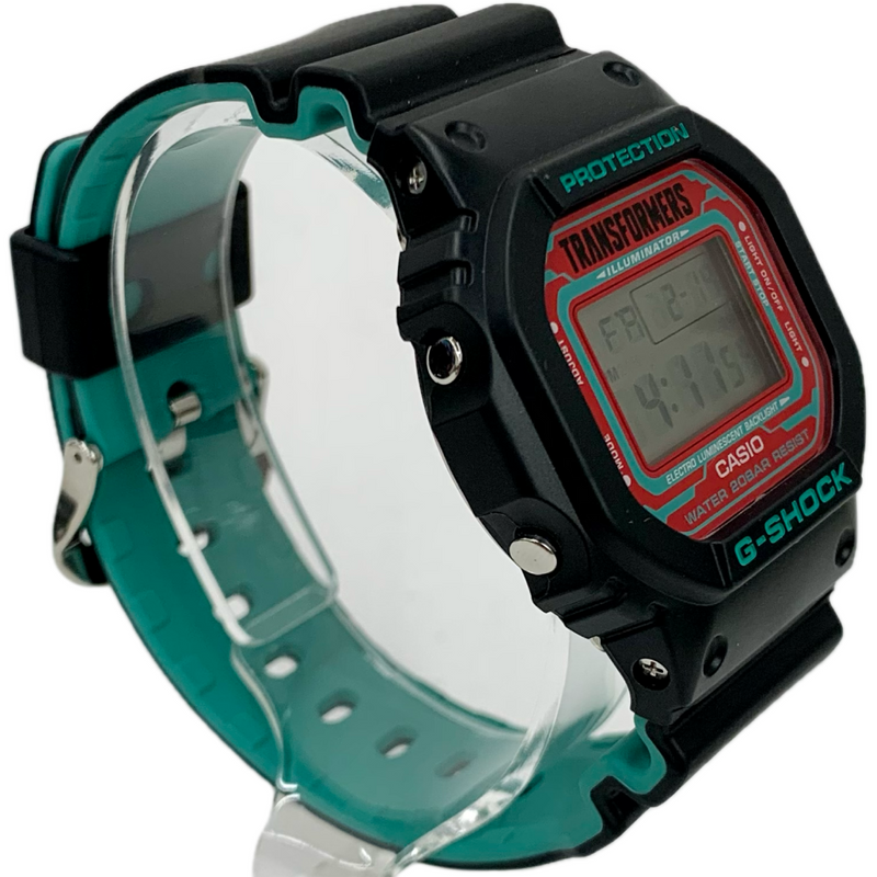 CASIO×TRANSFORMERS G-SHOCK DW-5600TF マスターネメシスプライムレゾナントモード ショックレジスト クォーツ 20気圧防水 カシオ×トランスフォーマー 【101062763008】