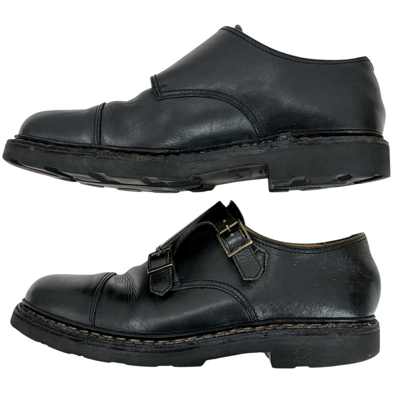 Paraboot WILLIAM ダブルモンクストラップシューズ 981412 サイズ25cm ブラック パラブーツ 【101062804002】