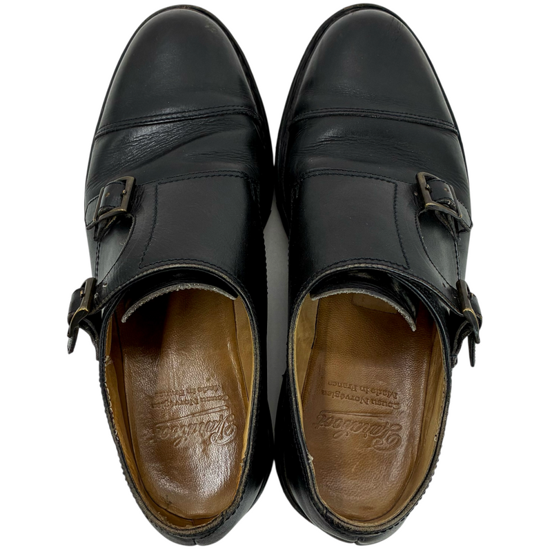 Paraboot WILLIAM ダブルモンクストラップシューズ 981412 サイズ25cm ブラック パラブーツ 【101062804002】