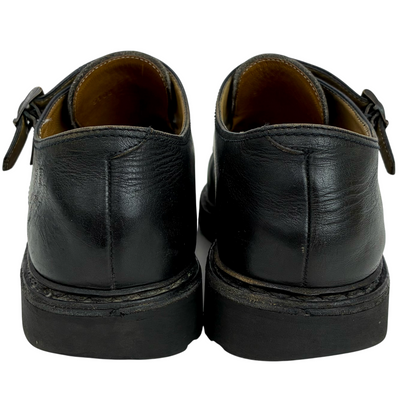 Paraboot WILLIAM ダブルモンクストラップシューズ 981412 サイズ25cm ブラック パラブーツ 【101062804002】