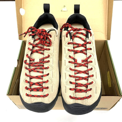 KEEN(キーン) JASPER スニーカー アウトドアシューズ  27.5cm シルバーミルク（ベージュ）1002672 メンズ シューズ 【101062812003】