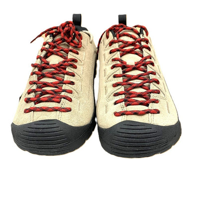 KEEN(キーン) JASPER スニーカー アウトドアシューズ  27.5cm シルバーミルク（ベージュ）1002672 メンズ シューズ 【101062812003】