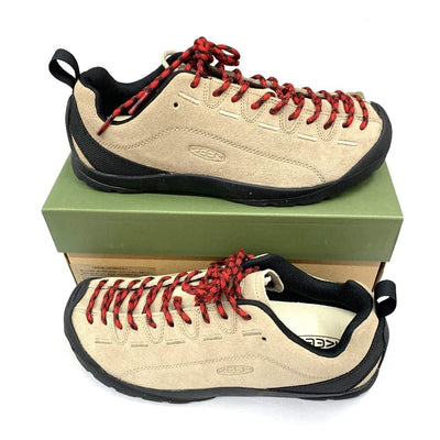 KEEN(キーン) JASPER スニーカー アウトドアシューズ  27.5cm シルバーミルク（ベージュ）1002672 メンズ シューズ 【101062812003】