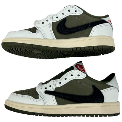 NIKE×Travis Scott Jordan 1 Low OG SP(PS) DO5442-200 サイズ17cm Reverse Olive 24年9月発売 ナイキ×トラヴィススコット 【101062865002】