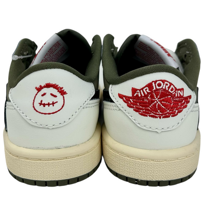 NIKE×Travis Scott Jordan 1 Low OG SP(PS) DO5442-200 サイズ17cm Reverse Olive 24年9月発売 ナイキ×トラヴィススコット 【101062865002】