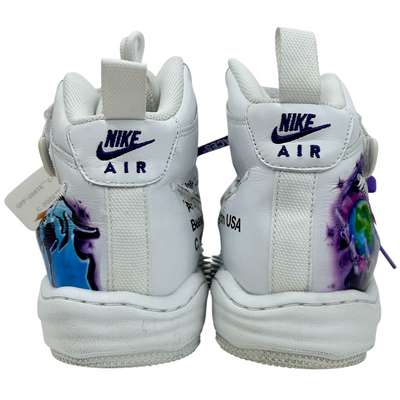 NIKE×Off-White Air Force 1 Mid(エア フォース 1 ミッド) DR0500-100 サイズ28.5cm Graffiti 23年6月発売 ナイキ×オフホワイト 【101062883002】
