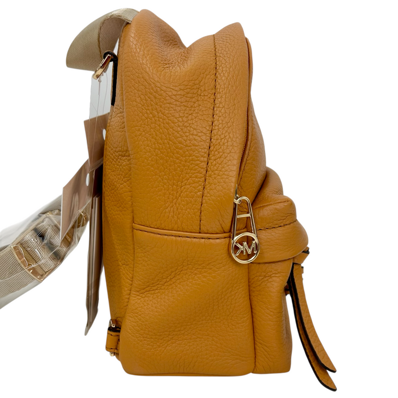 MICHAEL KORS レザー リュック スレイター 30T0G04B0L イエロー マイケルコース 【101062964006】