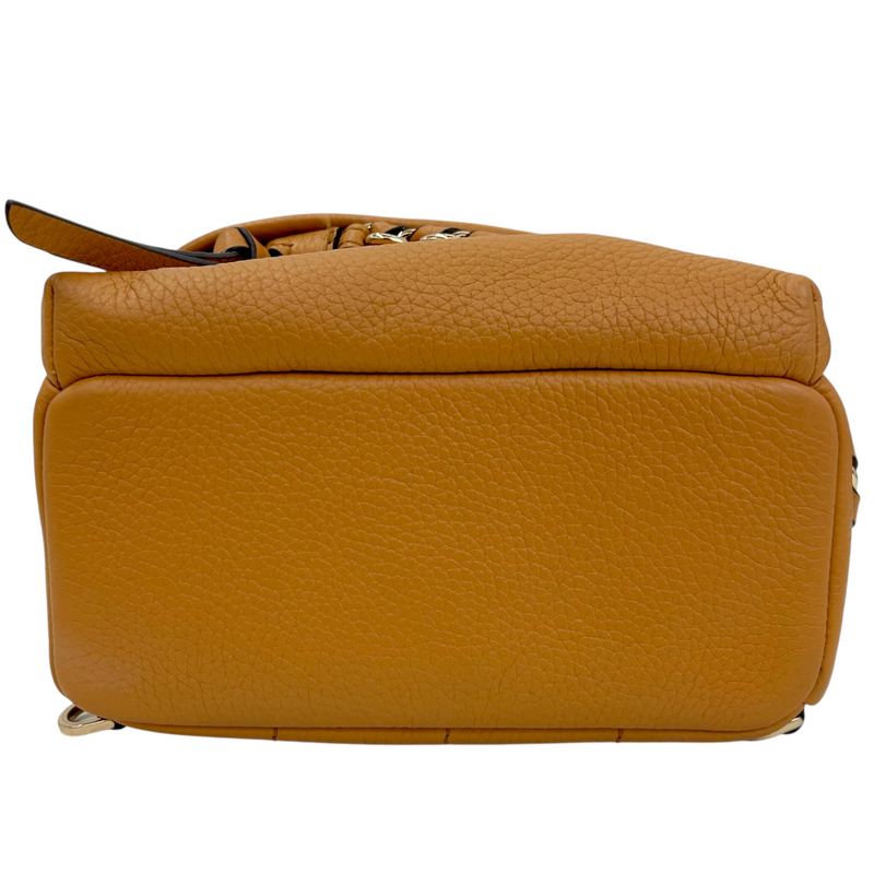 MICHAEL KORS レザー リュック スレイター 30T0G04B0L イエロー マイケルコース 【101062964006】