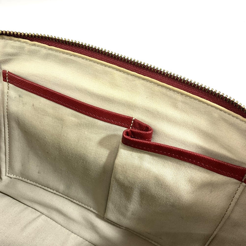BURBERRY(バーバリー)ノバチェック ハンドバッグ ベージュ×レッド レディース バッグ 【101063002003】