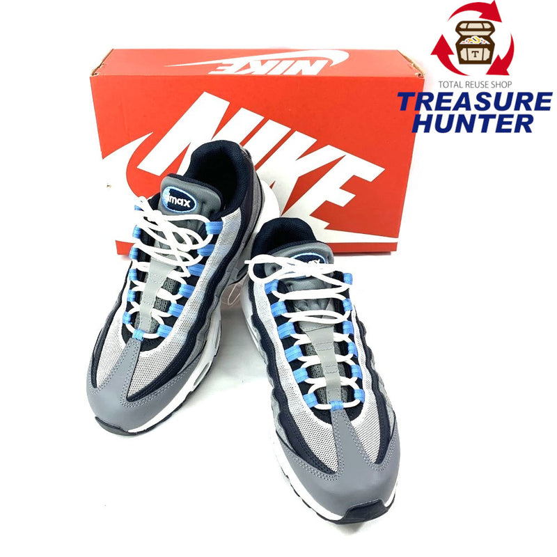 NIKE(ナイキ) AIR MAX95 DM0011-003 26.5cm COOL GREY/UNIVERSITY BLUE  メンズ スニーカー 【101063013003】