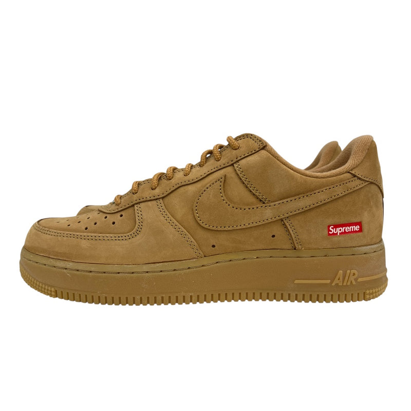 未使用品 Supreme×NIKE AIR FORCE 1 LOW DN1555-200 "Flax/Wheat" 26cm 箱・替え紐付き 【101063022002】