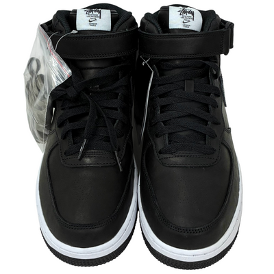 STUSSY×NIKE AIR FORCE 1'07 MID SP(エア フォース 1'07 ミッド SP) DJ7840-001 サイズ27.5cm 22年5月発売 ストゥーシー×ナイキ 【101063065002】