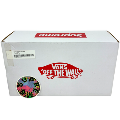 Supreme×Vans Slip On Hole Punch Denim VN0A38DD2DD サイズ27.5cm Blue 20年7月発売 スリッポン シュプリーム×バンズ 【101063109002】