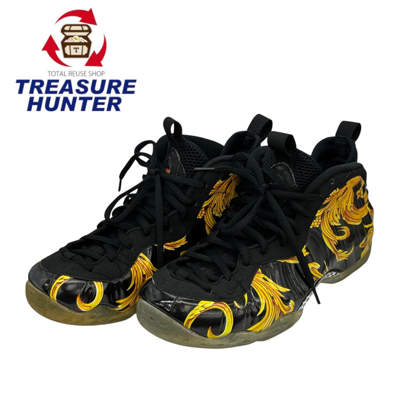 中古 NIKE Air Foamposite One "Supreme Black" 652792-001 28cm 箱付き 【101063111002】