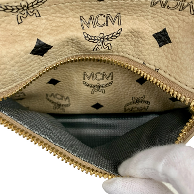 MCM スタークサイドスタッズ リュック MMK3AVE37IG001 ベージュ バックパック エムシーエム 【101063224008】