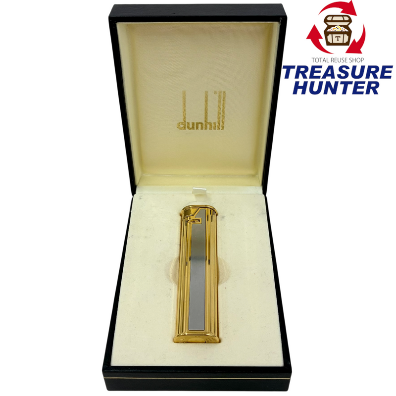 dunhill ガスライター ロールタイプ ゴールド×シルバー ダンヒル 【101063237008】