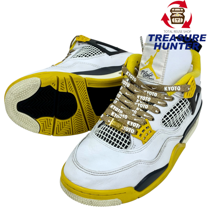 NIKE AIR JORDAN 4 RETRO(エア ジョーダン 4 レトロ) AQ9129-101 サイズ24.5cm Vivid Sulfur ナイキ 【101063263002】