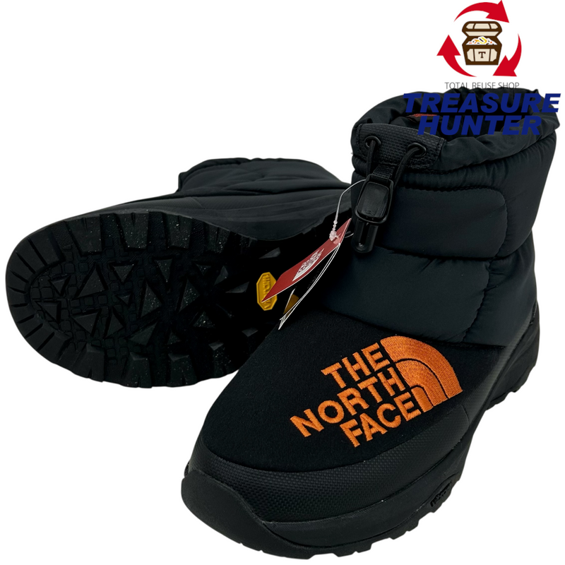 THE NORTH FACE×BEAMS 別注 ヌプシブーティ ウォータープルーフ ショート NF51874B サイズ26cm ブラック×オレンジ 18年AWモデル ノースフェイス×ビームス 【101063279002】