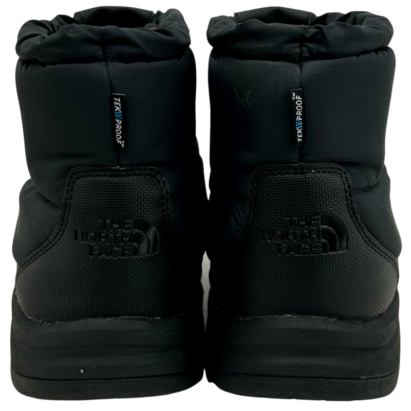 THE NORTH FACE×BEAMS 別注 ヌプシブーティ ウォータープルーフ ショート NF51874B サイズ26cm ブラック×オレンジ 18年AWモデル ノースフェイス×ビームス 【101063279002】
