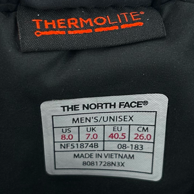 THE NORTH FACE×BEAMS 別注 ヌプシブーティ ウォータープルーフ ショート NF51874B サイズ26cm ブラック×オレンジ 18年AWモデル ノースフェイス×ビームス 【101063279002】