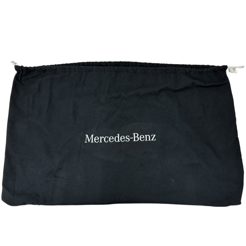 GOLD PFEIL×Mercedes-Benz レザー ボストンバッグ ブラック ゴールドファイル×メルセデスベンツ 【101063304007】