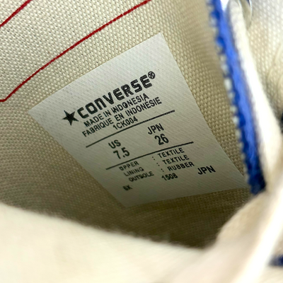 CONVERSE ADDICT CHUCK TAYLOR CANVAS HI 1CK004 サイズ26cm ブルー 2015年10月発売 コンバース アディクト 【101063328006】