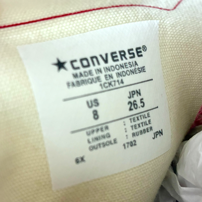 CONVERSE ADDICT CHUCK TAYLOR CANVAS HI 1CK714 サイズ26.5cm ピンク 2017年4月発売 コンバース アディクト 【101063330006】
