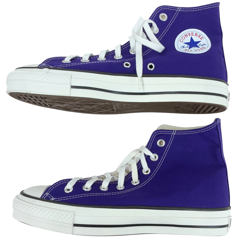 CONVERSE ALL STAR CANVAS HI 80H01 サイズ26.5cm パープル コンバース 【101063331006】