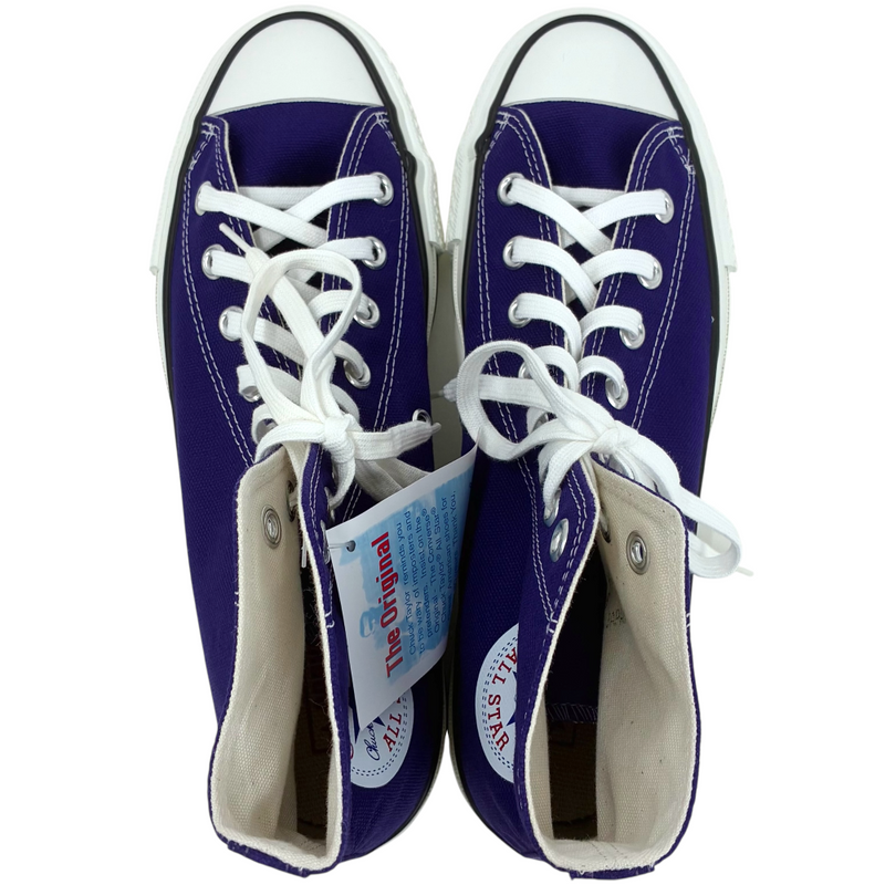 CONVERSE ALL STAR CANVAS HI 80H01 サイズ26.5cm パープル コンバース 【101063331006】
