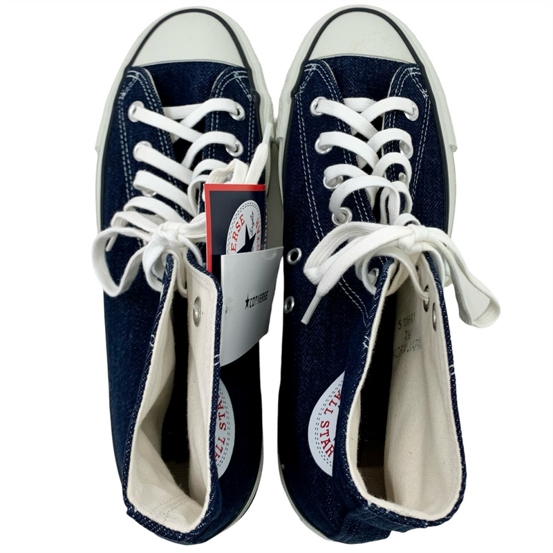 CONVERSE ALL STAR(オールスター) DENIM HI 50H01 サイズ26cm インディゴ コンバース 【101063332006】