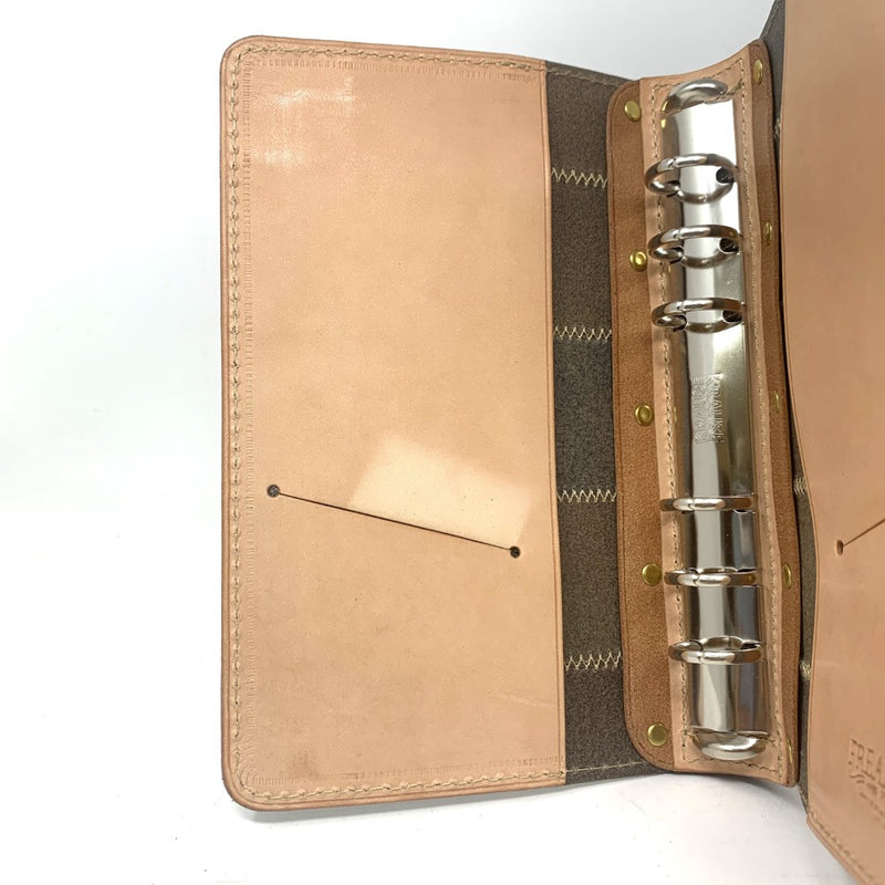 FREAKS&CO. 手帳カバー　レザー　パッチワーク　ネイビー　6連　ハンドメイド　日本製　栃木レザー　日本製 【101063352001】