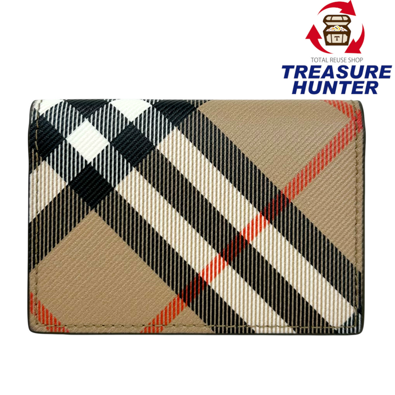 BURBERRY 名刺入れ FLINT BIN 8091911 ノバチェック バーバリー 【101063429008】