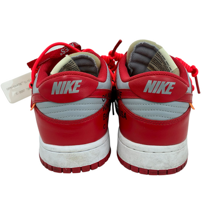 Off-White×NIKE Dunk Low(ダンク ロー) CT0856-600 サイズ27.5cm University Red/Wolf Grey オフホワイト×ナイキ 【101063450008】