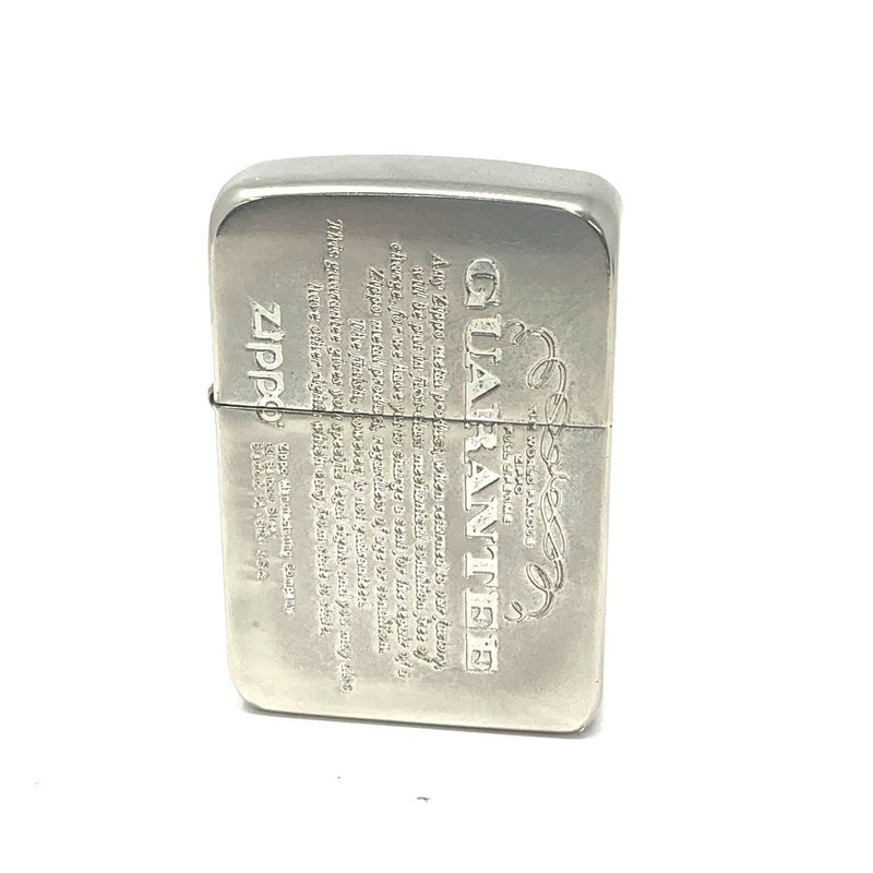 ZIPPO  GUARANTEE ジッポー　ギャランティー　1941　レプリカ　アメリカ製　シルバーカラー　箱あり 【101063472001】